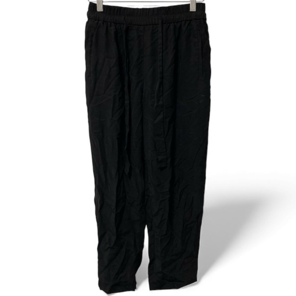 & Other Stories Paris Atelier Black Cargo-Style Pants Size US 8